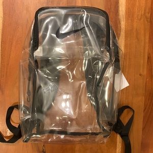 Nike Brasilia clear backpack